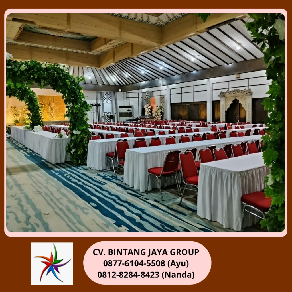 Rental Meja Kotak Dan Kursi Event Futura Jakarta 0878-8012-5555