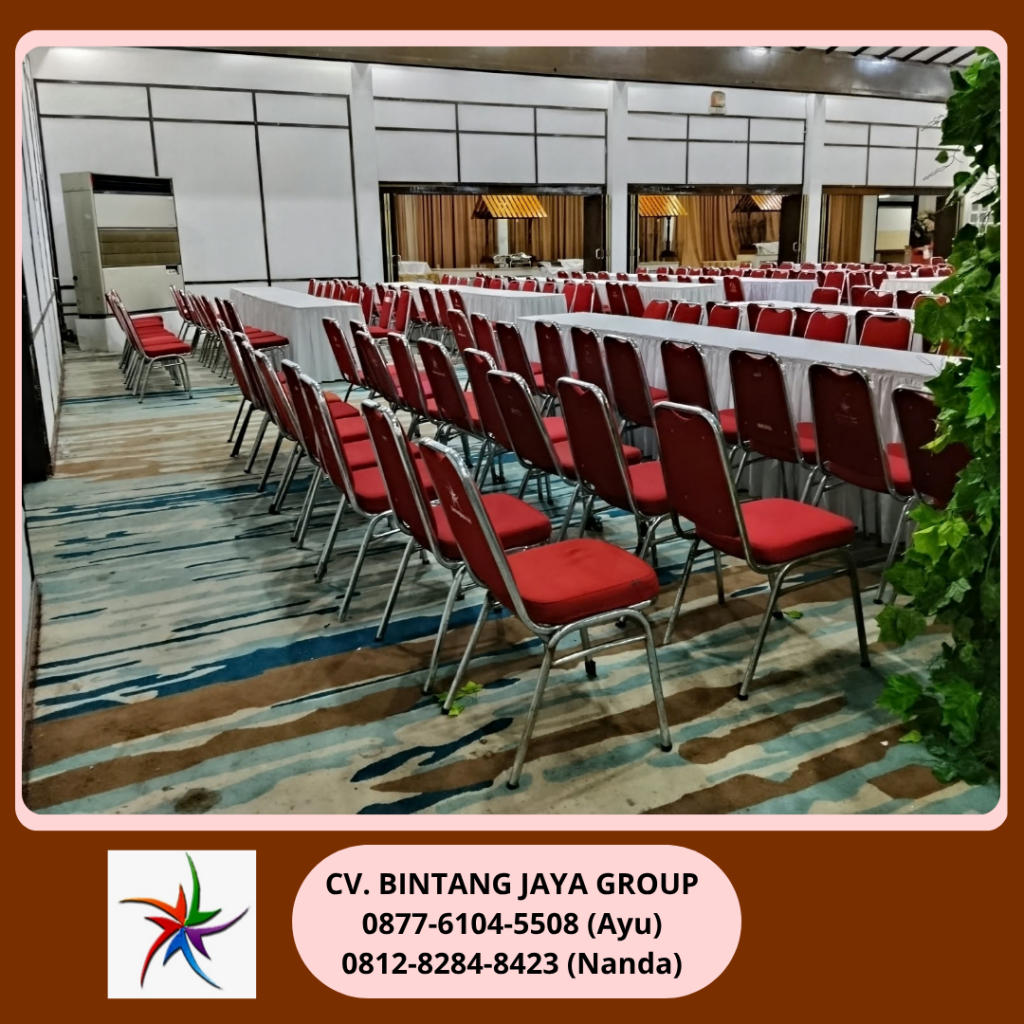 Rental Meja Kotak Dan Kursi Event Futura Jakarta 0878-8012-5555