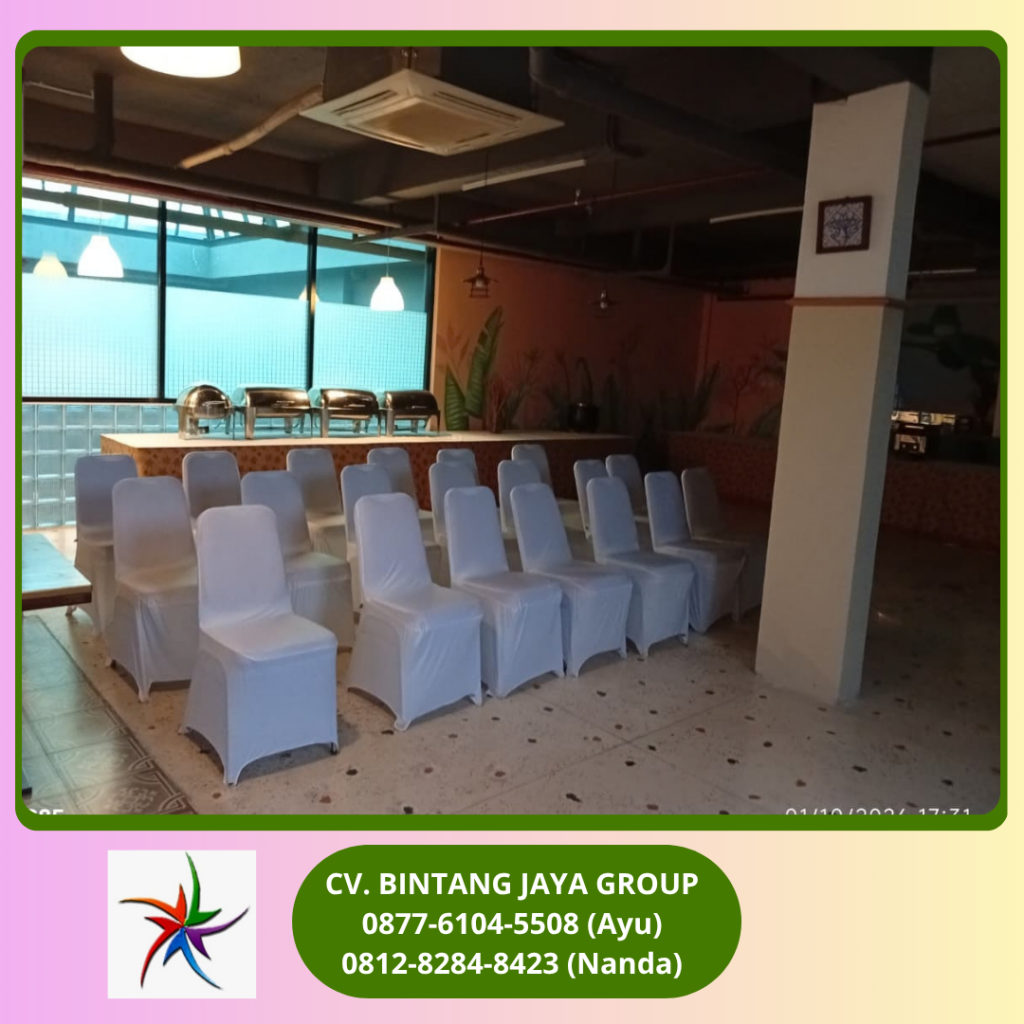 Sewa Kursi Futura Cover Putih Ketat Jakarta 0819-4713-6526