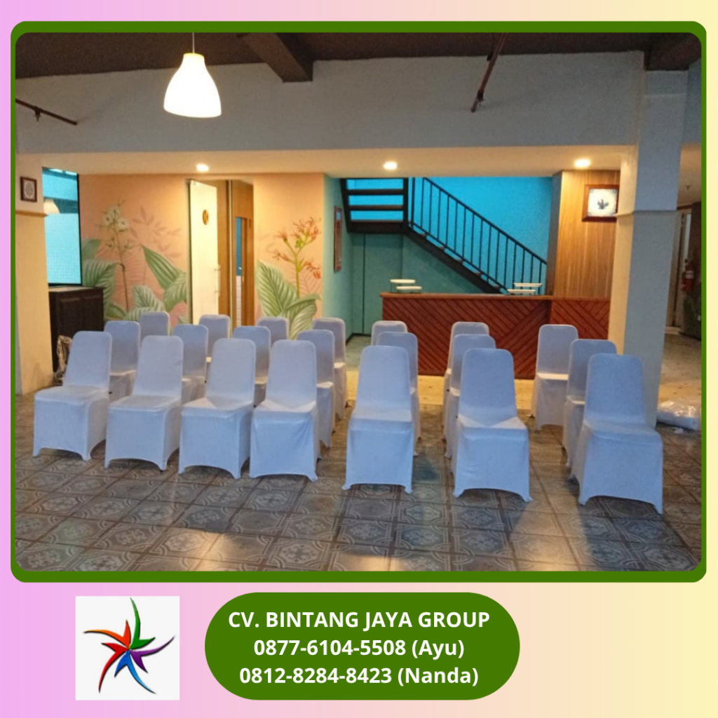 Sewa Kursi Futura Cover Putih Ketat Jakarta 0819-4713-6526