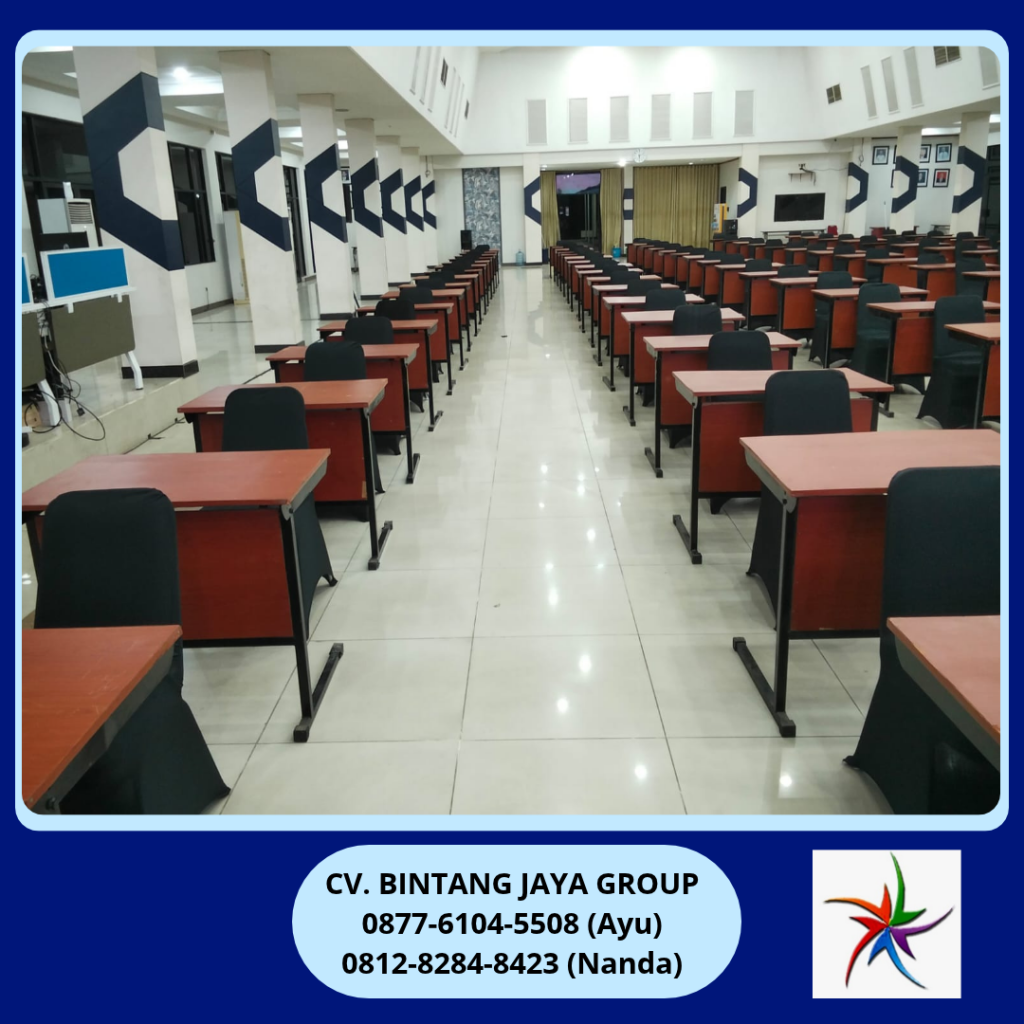 Sewa Meja Test HPL Event Bea & Cukai Jakarta