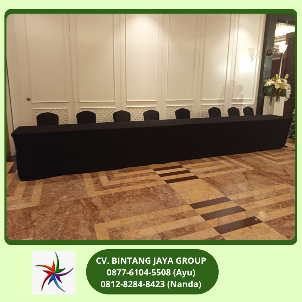 Sewa Meja,Cover Kursi Raja,Tiang Antrian Jakarta Selatan 0877-6104-5508