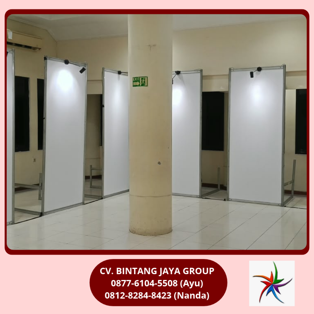 Sewa Partisi Dan lampu sorot Jakarta 0819-4713-6526