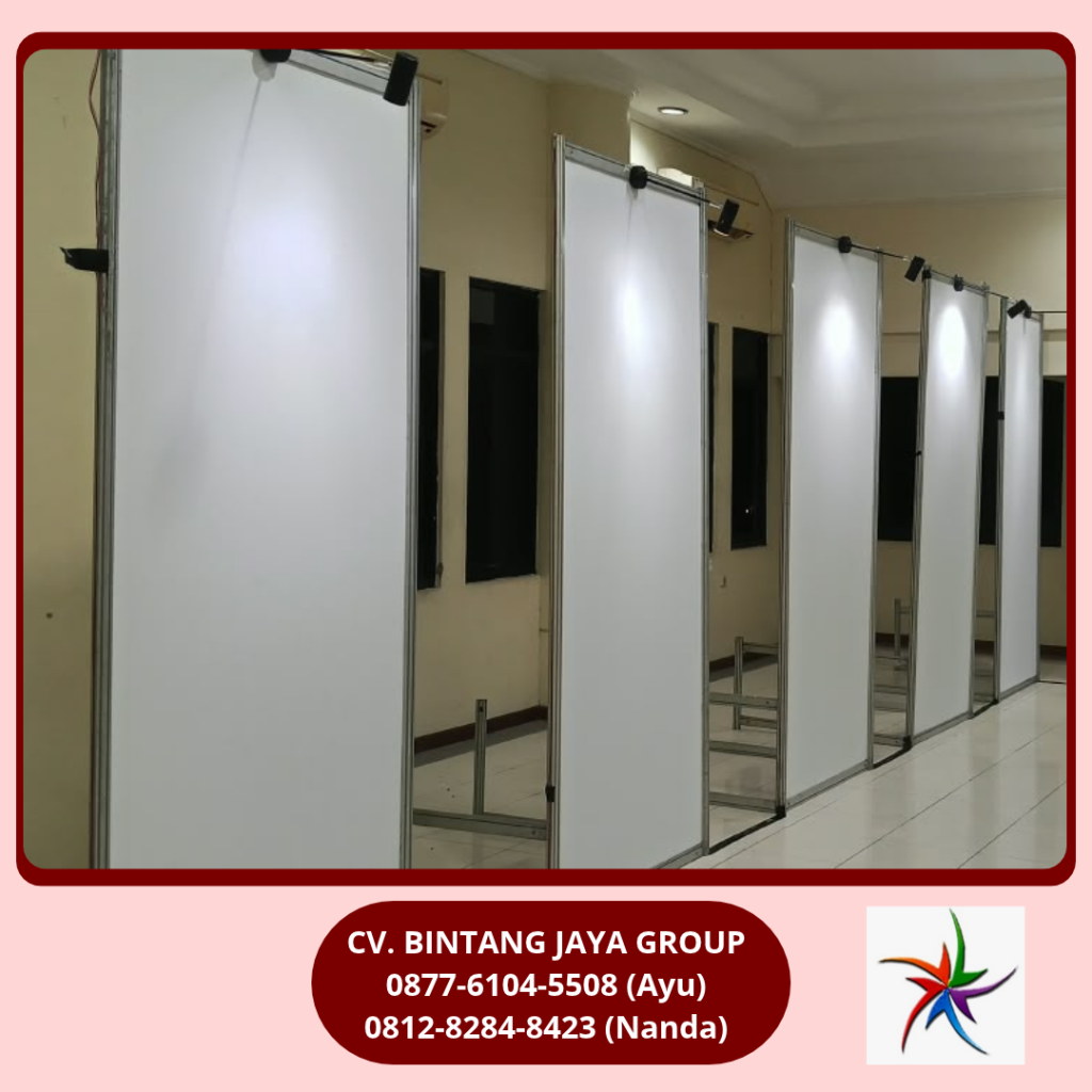 Sewa Partisi Dan lampu sorot Jakarta 0819-4713-6526