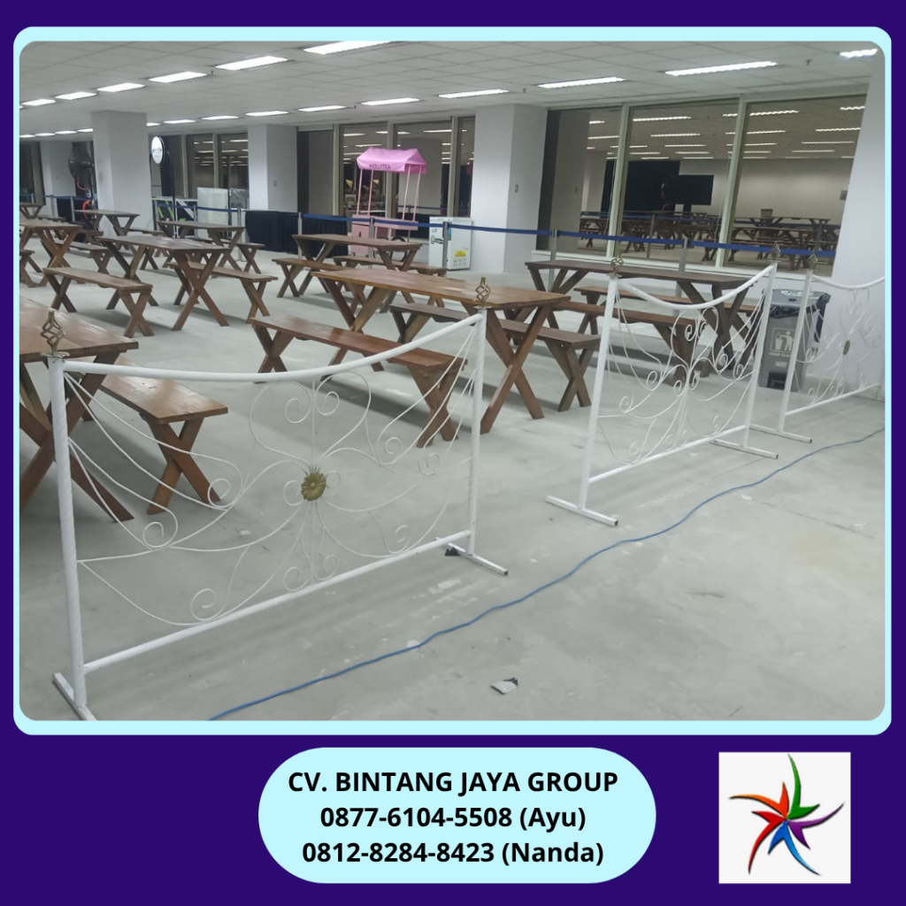 Sewa Pembatas VIP Putih Jakarta 0877-6104-5508