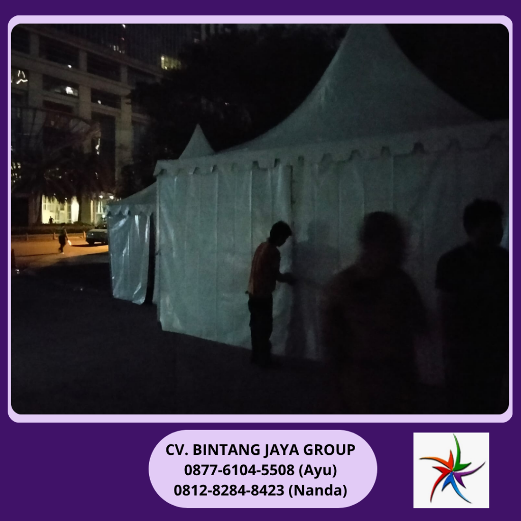 Sewa Tenda Sarnafil Event Sinar Mas Land Jakarta