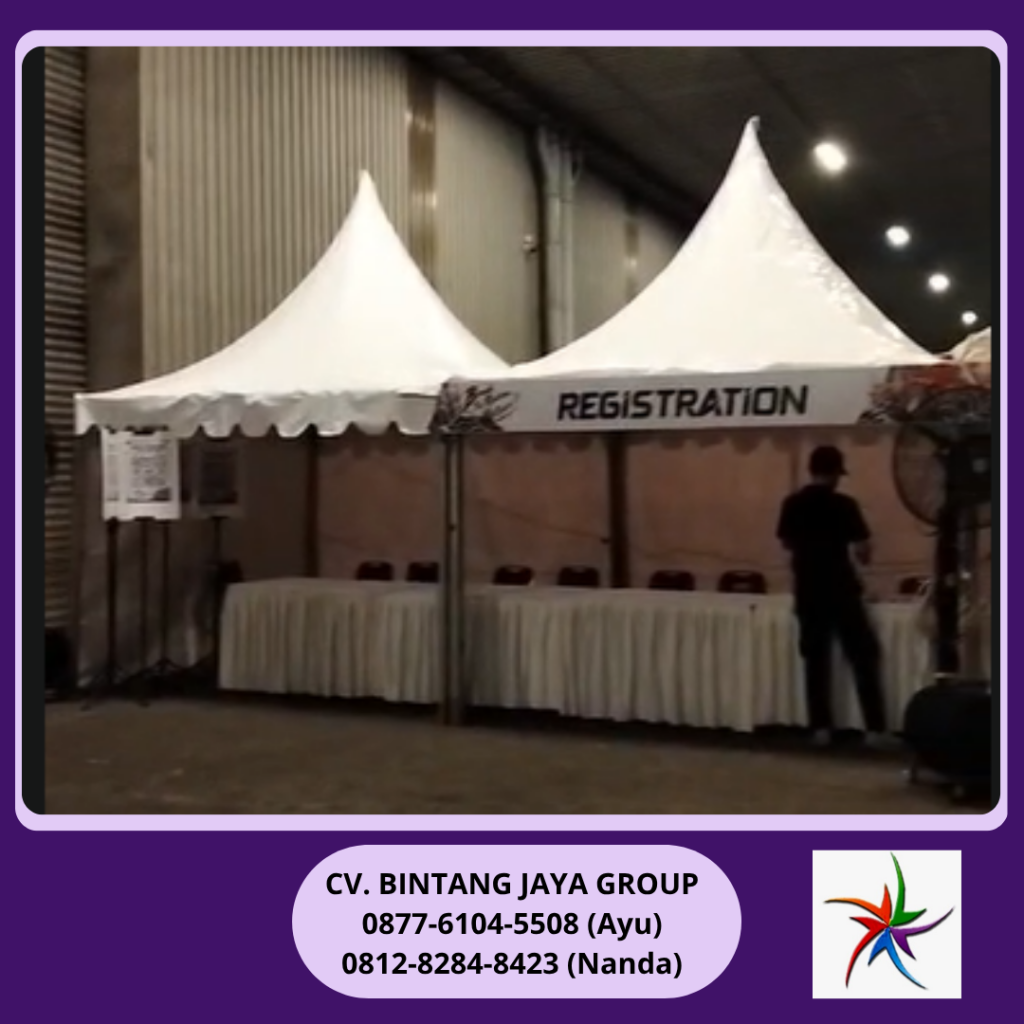 Sewa Tenda Sarnafil Event Sinar Mas Land Jakarta