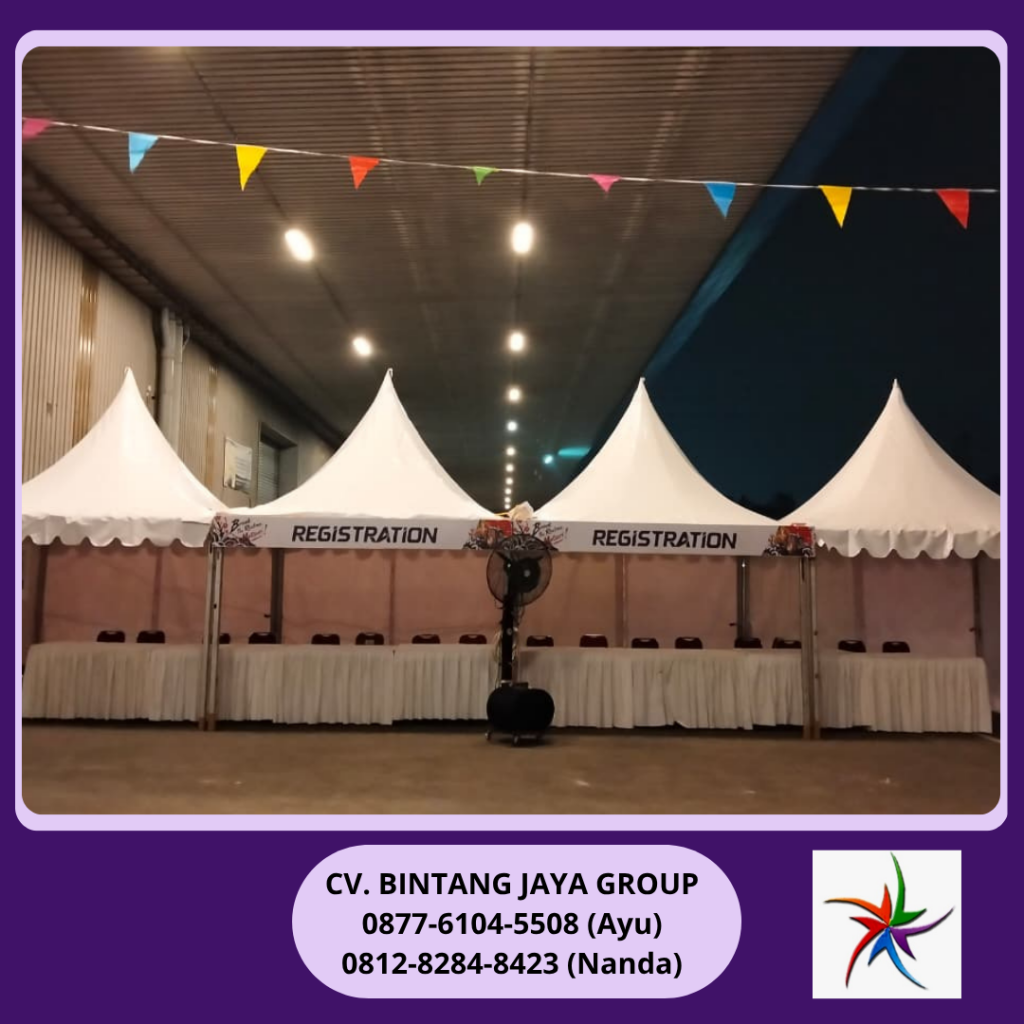Sewa Tenda Sarnafil Event Sinar Mas Land Jakarta